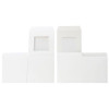 CLEARANCE - MADE IN USA - 50 Boxes - 3" x 3" x 3" White Cupcake Box with Square Window