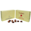 CLEARANCE - MADE IN USA - 50 2 Layer Covers - 2 lb. Candy-Chocolate Box Covers - Yellow Linen