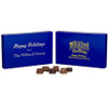 CLEARANCE - MADE IN USA - 50 Covers - 1 lb. Candy-Chocolate Box Covers - Royal Blue