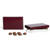 CLEARANCE - MADE IN USA - 50 Covers - 1 lb. Candy-Chocolate Box Covers - Burgundy