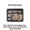 CLEARANCE-Made in & Ships from USA - 50 Boxes 1/4 lb. White Candy Boxes - 4-9/16" x 3-9/16" x 1-1/4"