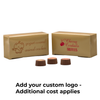 CLEARANCE-MADE IN USA - 50 Boxes 1/2 lb. Candy & Fudge Boxes - Gold 5-1/2" x 2-3/4" x 1-3/4"