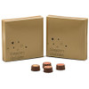 CLEARANCE - MADE IN USA -  50 Boxes - 8 oz. Candy Box Covers - Gold - 5-3/4" x 5-3/4" x 1-1/8"
