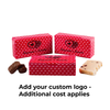 CLEARANCE-MADE IN USA - 50 Boxes - 1 lb. Candy & Fudge Boxes - Little Hearts