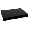 Chocolate Box Covers-1 lb. Rectangle-1 Layer- Black