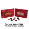 MADE IN USA - 50 Covers - 1 lb. Candy-Chocolate Box Covers - Dark Rose