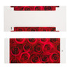 250 Covers - Hot-Stamped - 1 lb. Dark Rose - 9-5/8" x 6-1/8" x 1-1/8"