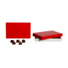 MADE IN USA - 50 Covers - 1 lb. Candy-Chocolate Box Covers - Red