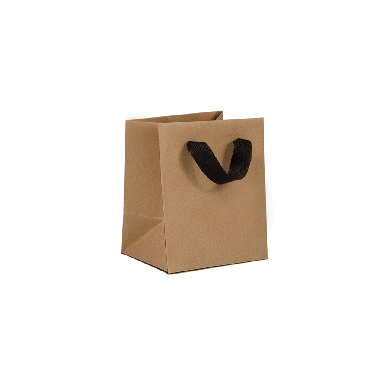 2x Kraft Paper Bags with Personalized Tags Ribbon Wedding Gift