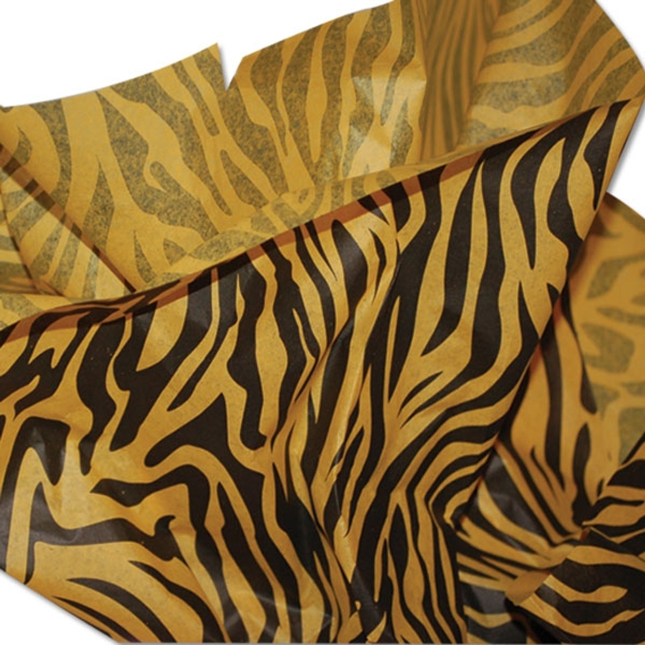 Tiger Patterned Tissue Paper tiger-patterned-tissue-paper