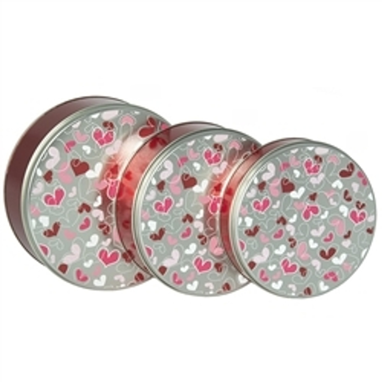 Round Tins - Patterns & Holiday