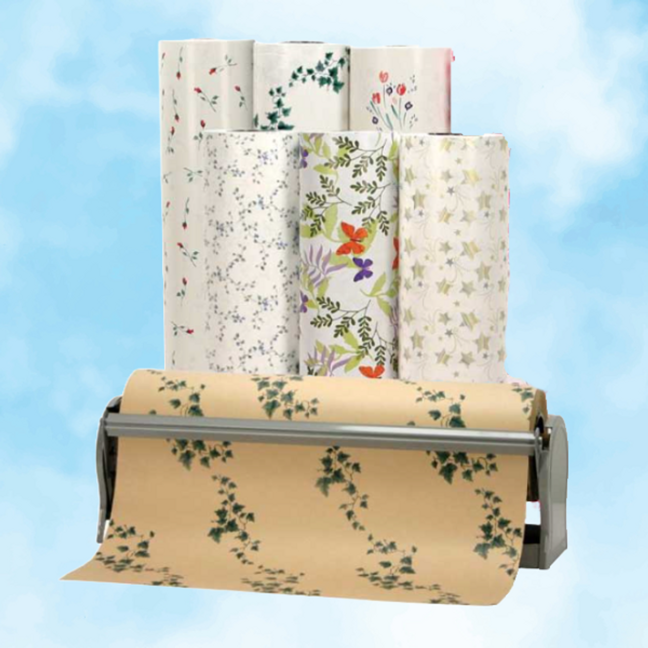 Floral Counter Rolls