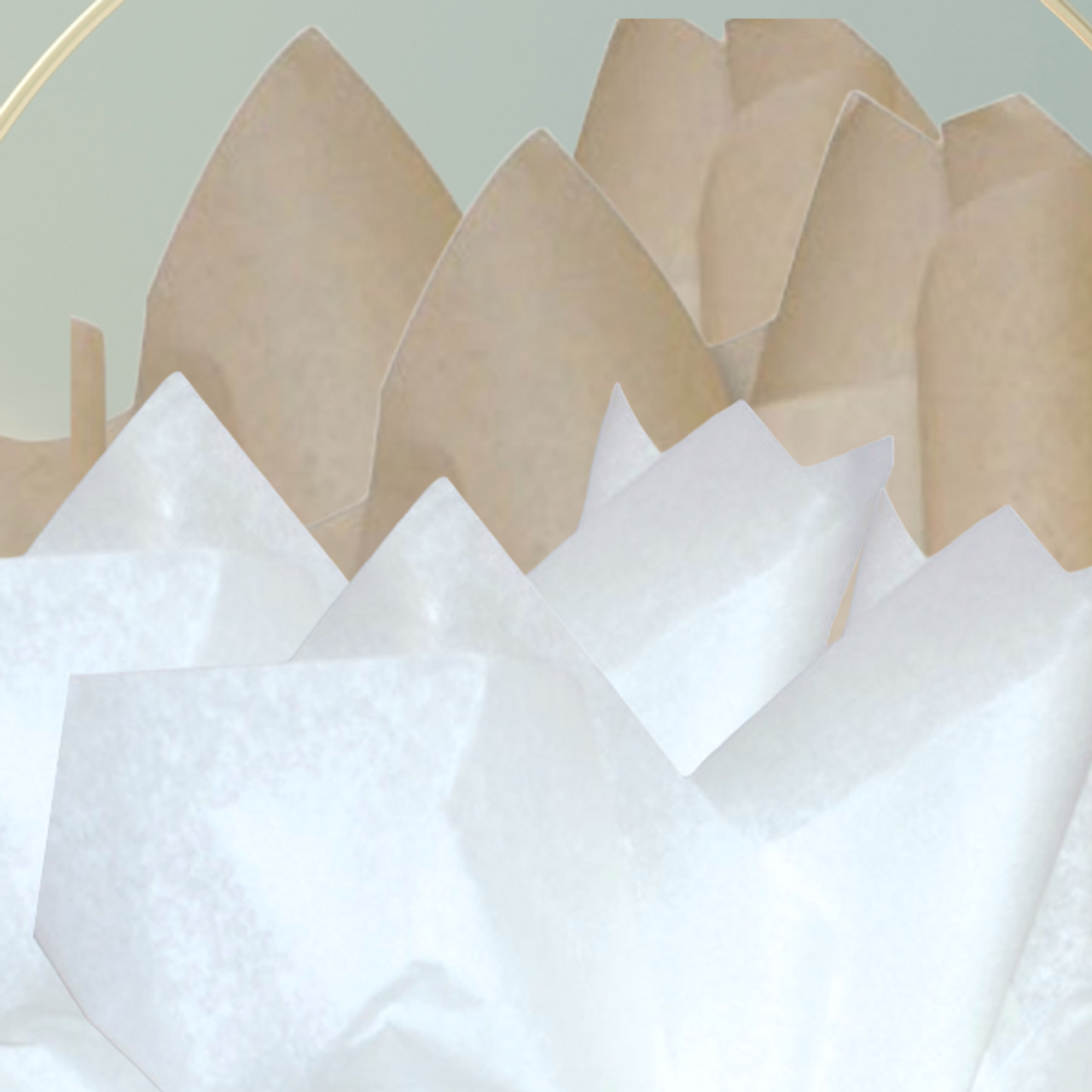 Kraft & White Tissue - Sheets & Rolls