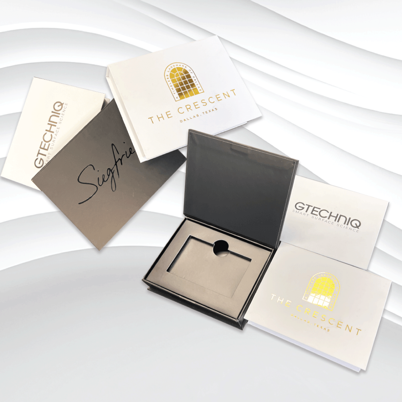 Branded Magnetic Gift Card Boxes