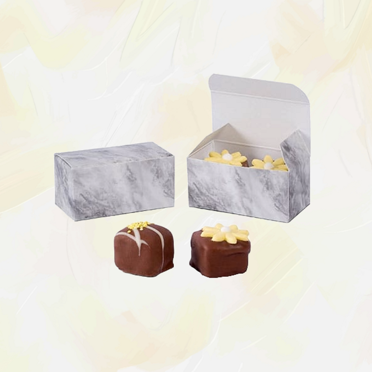 Mini Favor Boxes - 2 Truffles