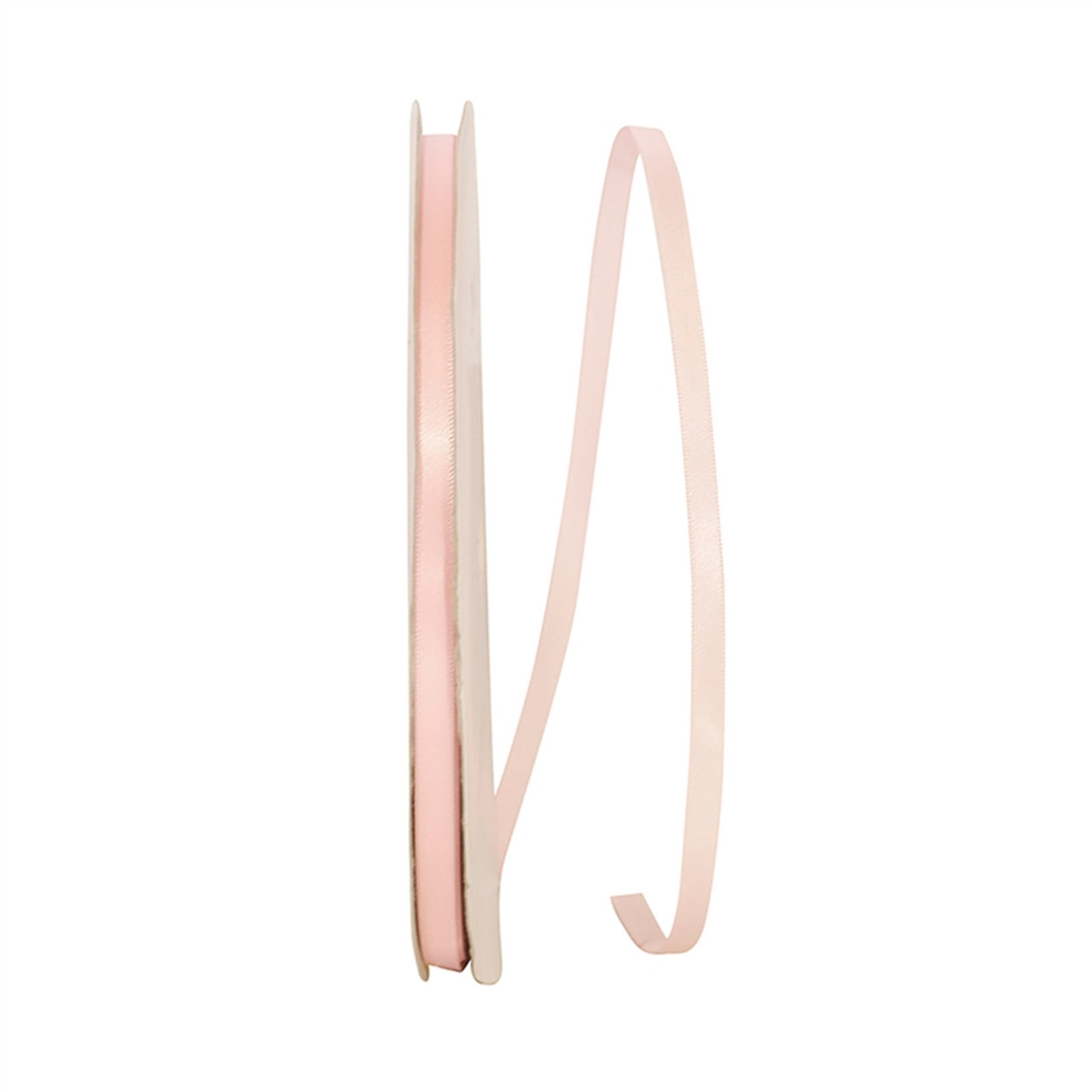 Hot Pink - Satin Ribbon Single Face - ( 1/4 inch | 100 Yards )