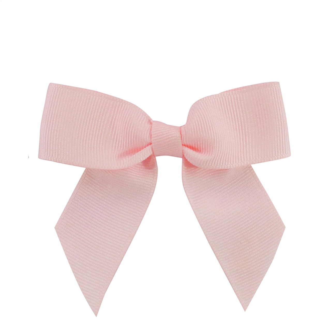 Ribbon Bow 4 1/2 x 3 Pearl Pink - 6 Pack (114mm x 76mm