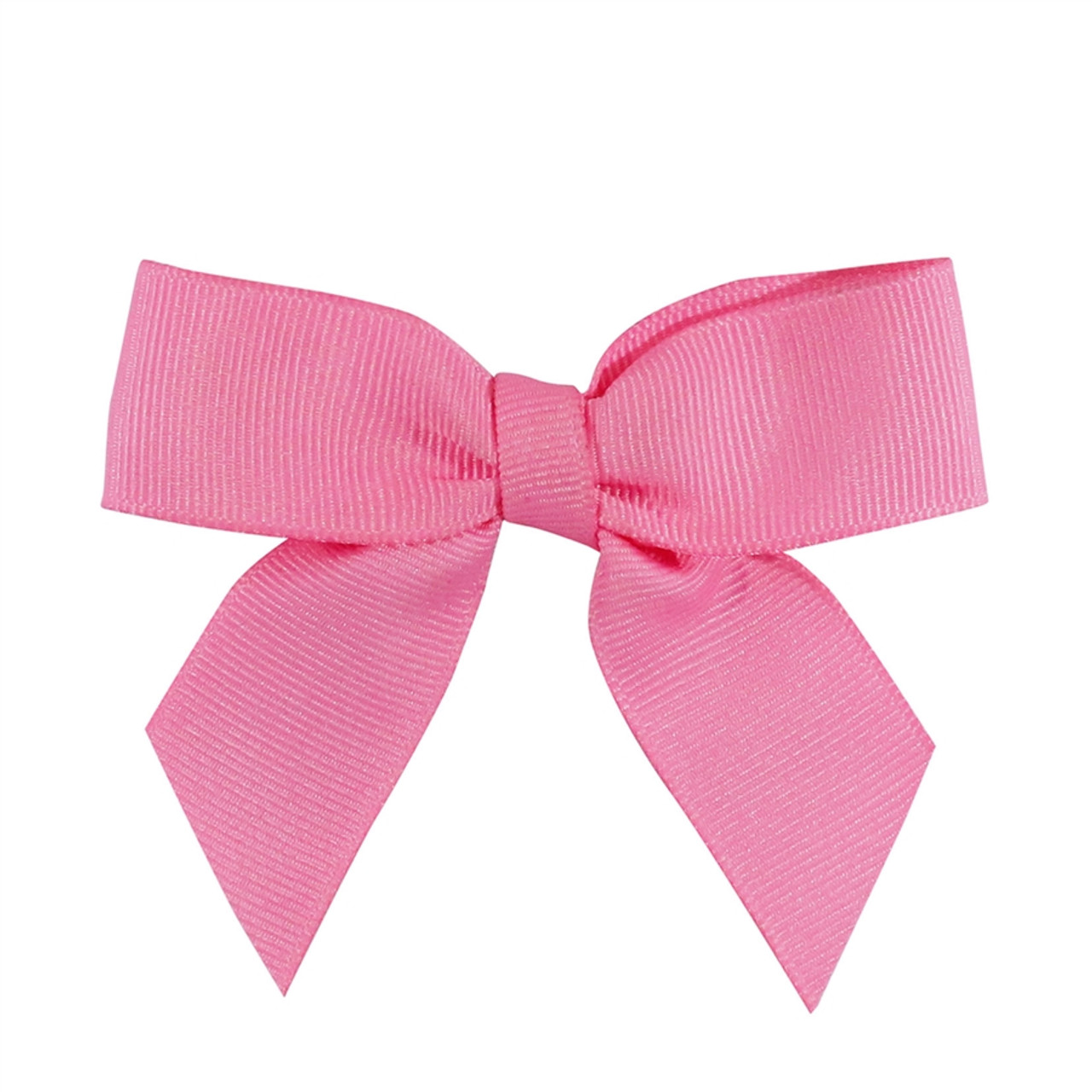 Combination Of Hot Pink Bows - Includes 7/16, 5/8, Petite & Paw Print- 50  Bows