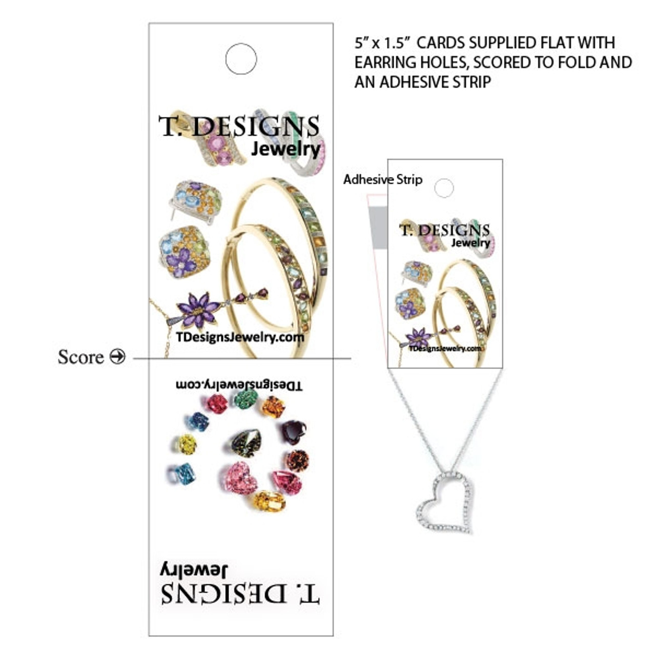 Reselling Gift Card|custom Jewelry Cards 100pcs - Kraft Paper Display &  Packaging For Necklaces & Earrings