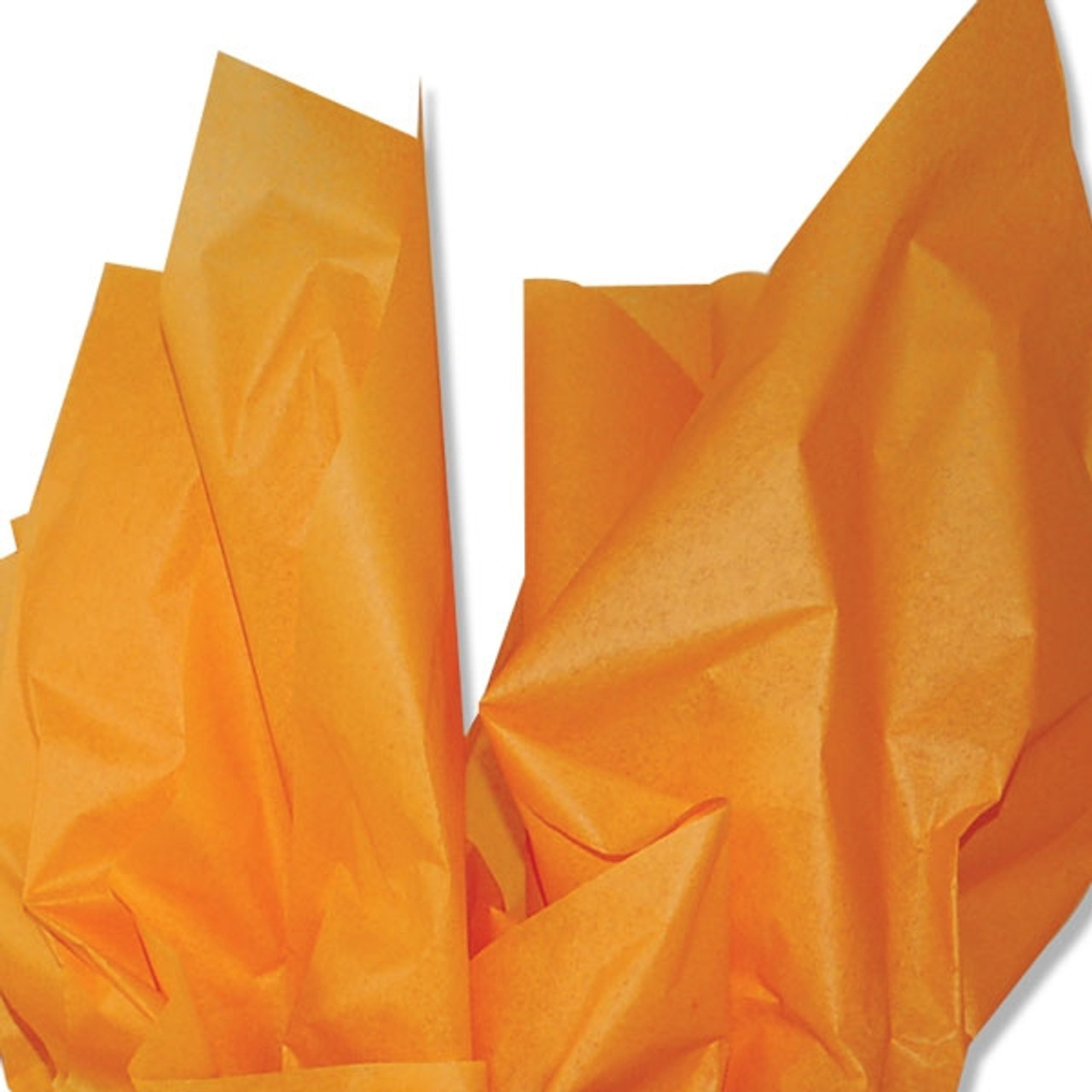 Colored Tissue Paper - Tangerine Orange - NE-195-480 Sheets per Ream