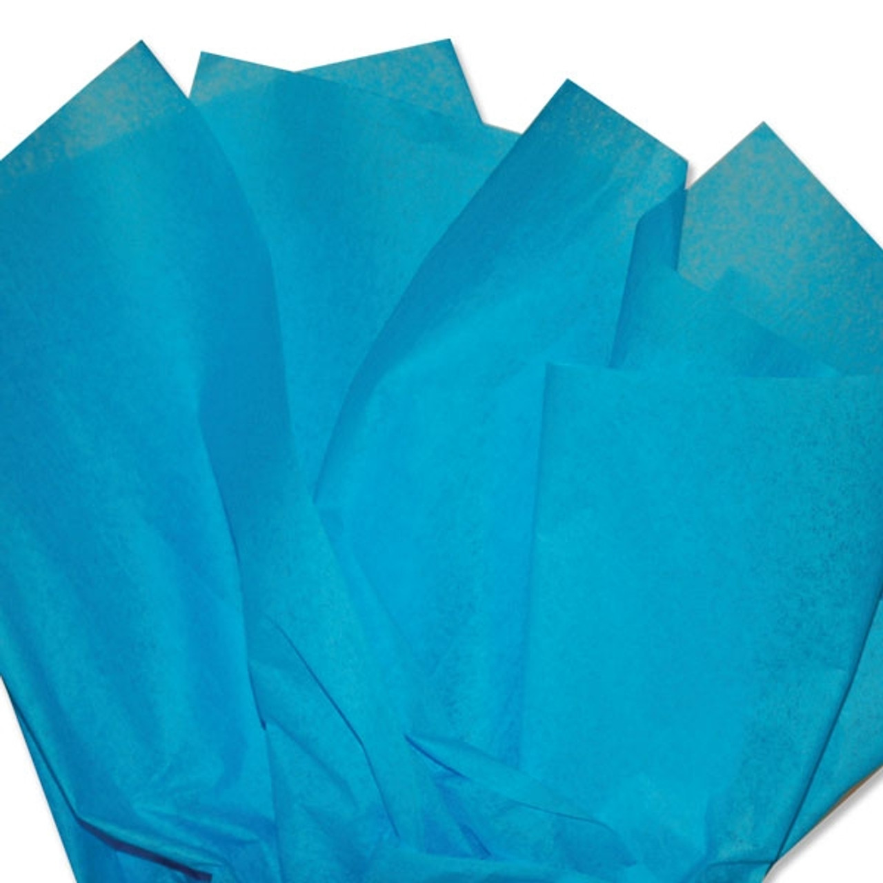 Solid Tissue Paper Turquoise