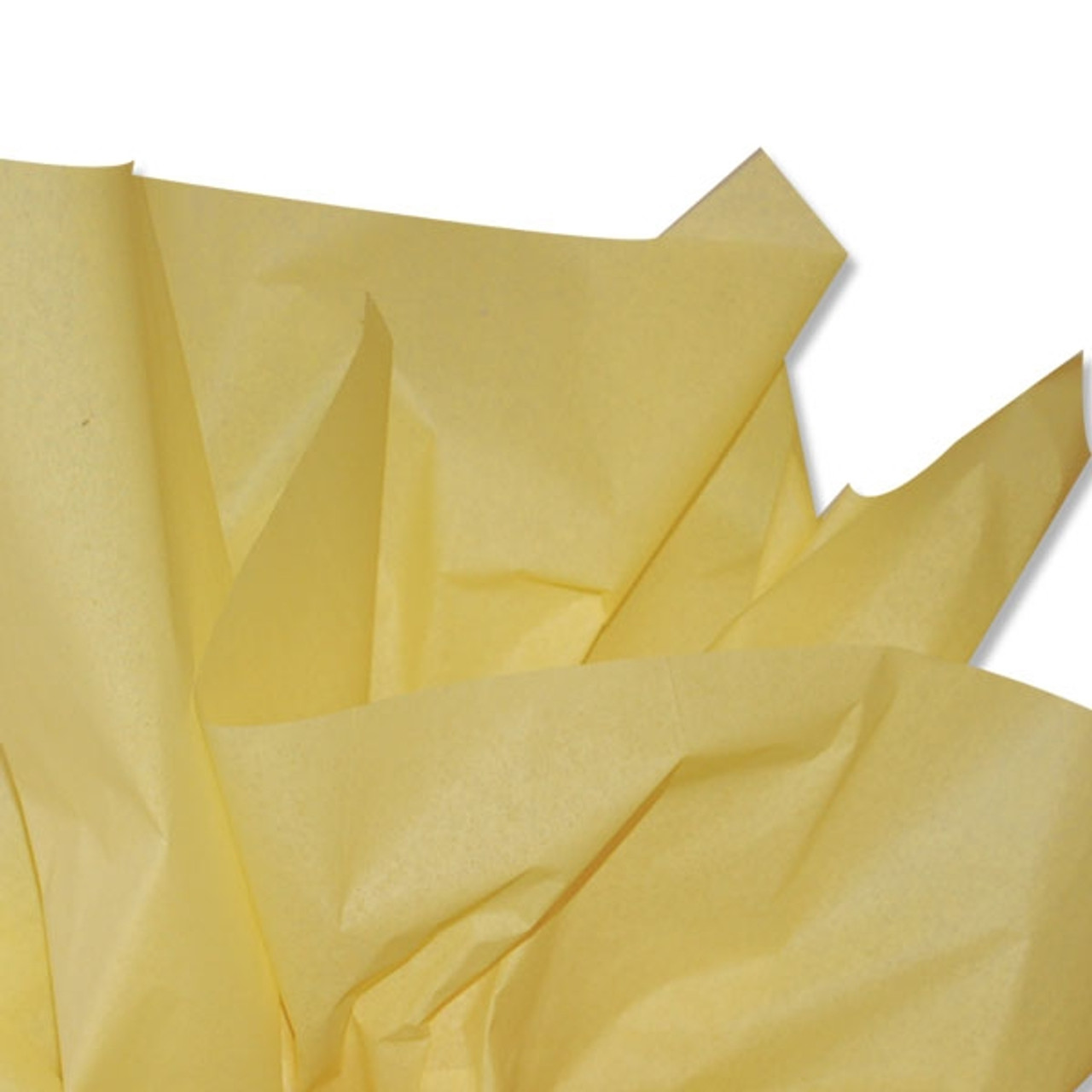 Yellow Tissue Paper - 20 x 30 Sheets - 480 / Pack - 100% Recycled