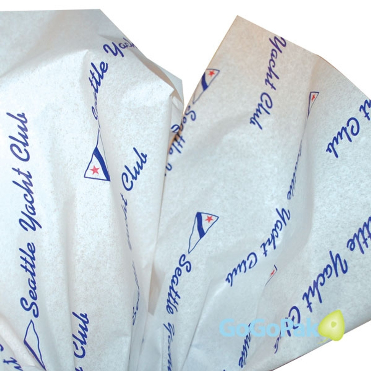 Custom Printed Tissue Paper-Kraft or White Tissue