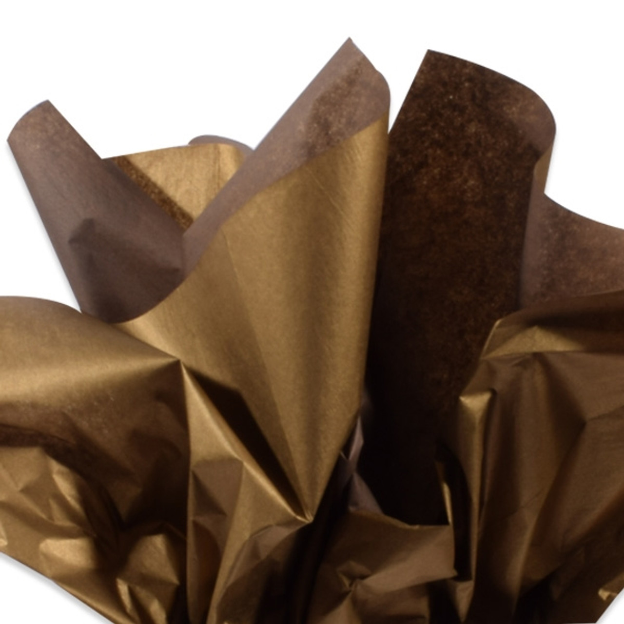 Precious Metals - Gold Metallic and Dark Green Tissue - 400 Sheets/Ream