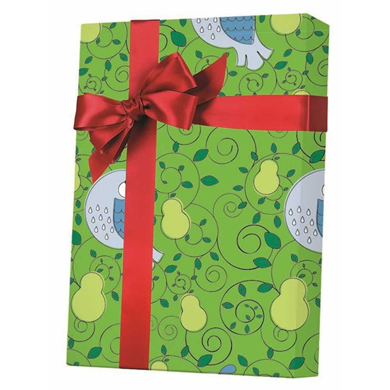 Wholesale Partridge Christmas Bulk Gift Wrap X7902