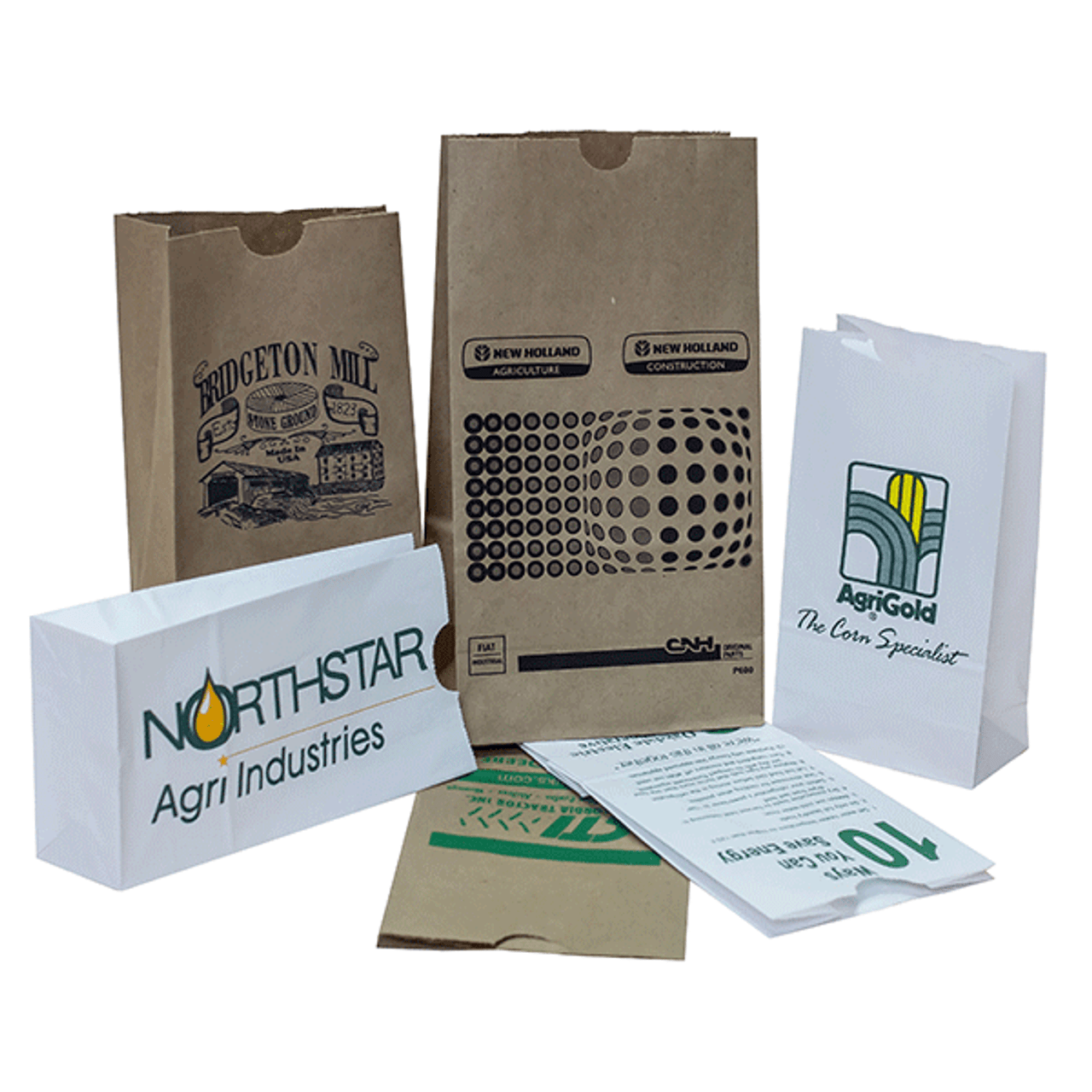 Custom Printed Recycled Paper Bags