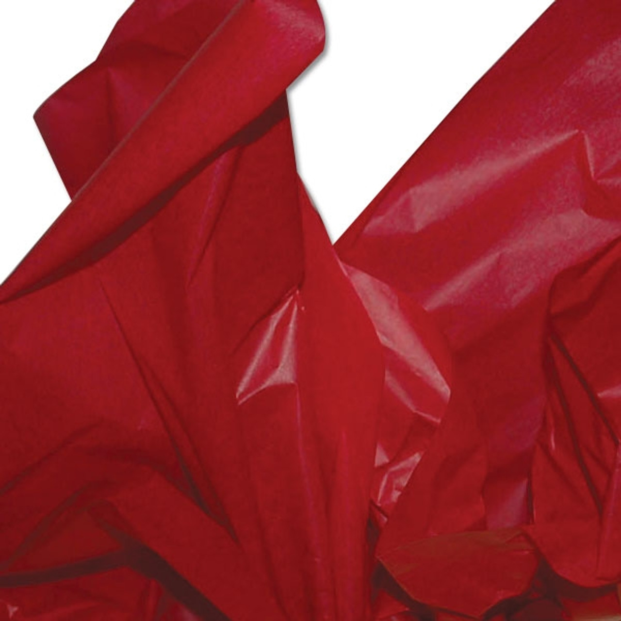 Waxed Tissue Paper - Red - 480 Sheets per Ream