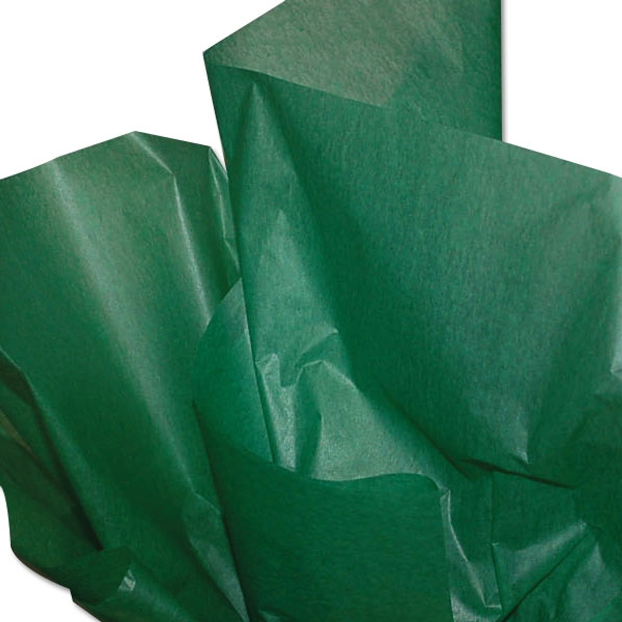 Dry Waxed Green Tissue Paper - 18 x 24 - 480 Sheets per Ream
