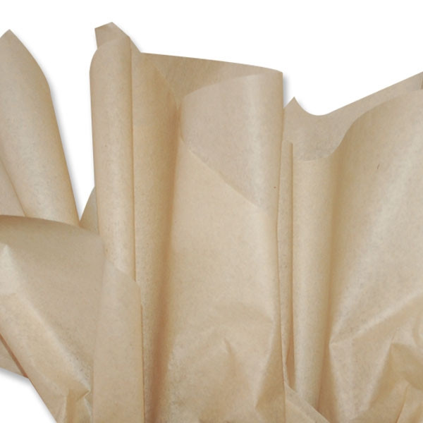 Tan Paper Color Colored Tissue Paper - Desert Tan - 480 Sheets per Ream