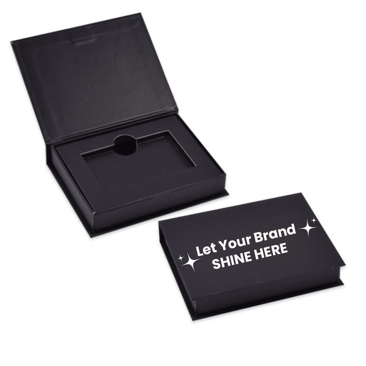 Magnetic Gift Card Boxes - Black - Wholesale