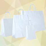 White Kraft Shoppers