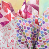 Valentine's Hearts Patterned Tissue