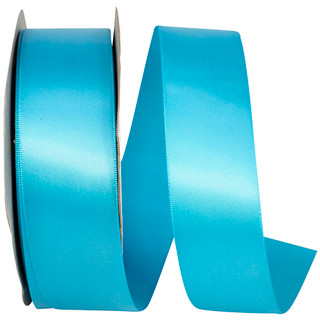 Turquoise Blue Double Face Satin 1-1/2