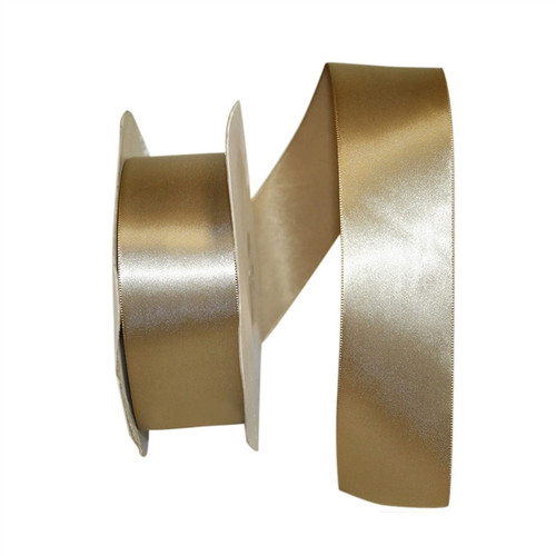 Single Face Satin Ribbon - Antique Gold
