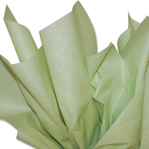 Jade Green Colored Tissue Paper