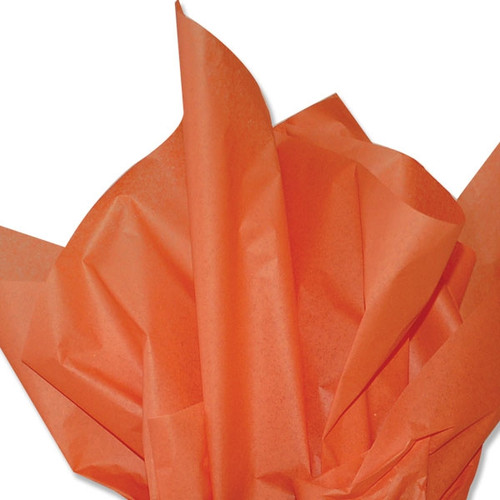 Burnt Sienna Colored Tissue Paper