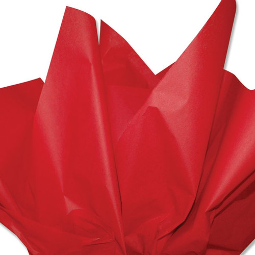 Red Colored Tissue Paper