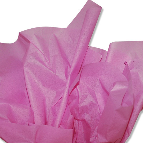 Raspberry Fizz Pink Colored Tissue Paper