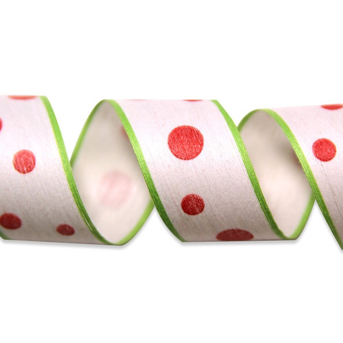 Scatter Dots Cotton Curling Ribbon