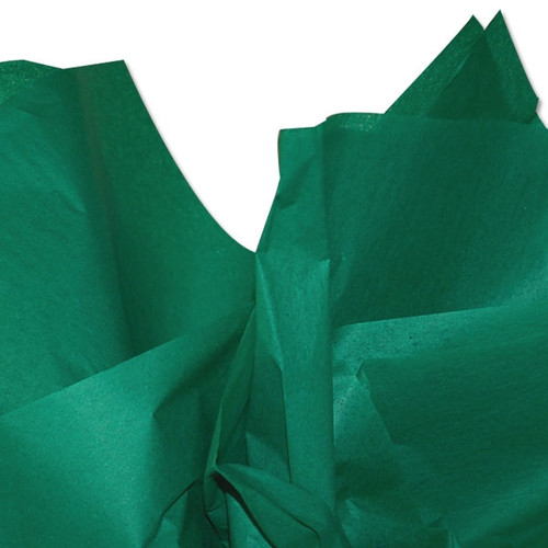 Emerald Green Colored Tissue