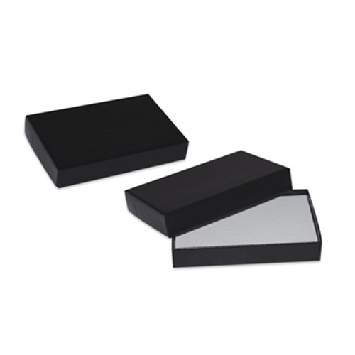 2 piece Black gift card boxes with inserts