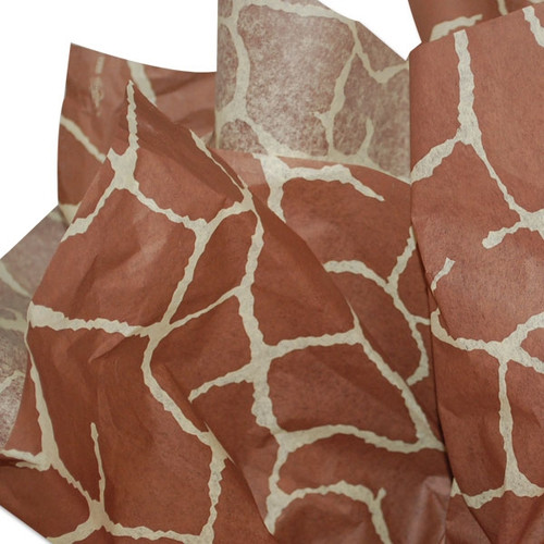 Giraffe Patterned Tissue Paper