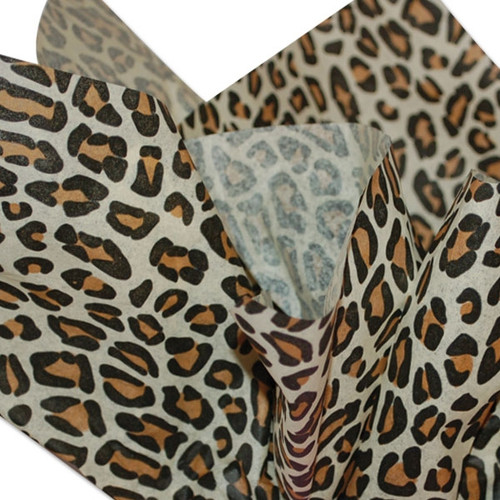 Leopard Patterned Tissue Paper