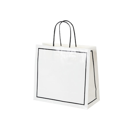 San Francisco Shopping Bags-Medium White