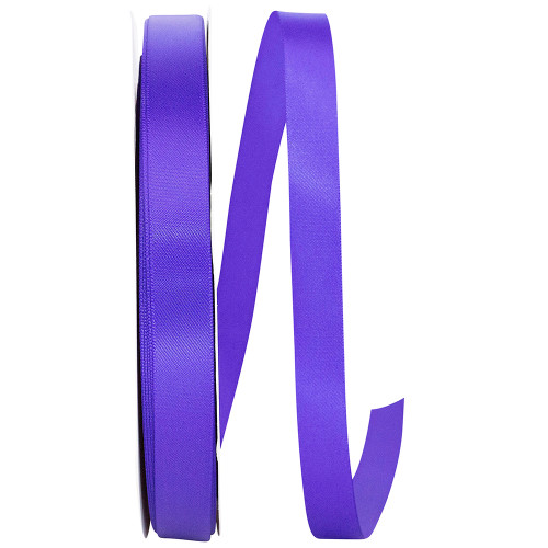 100 Yards - 5/8" Purple Haze Double Face Satin Ribbon