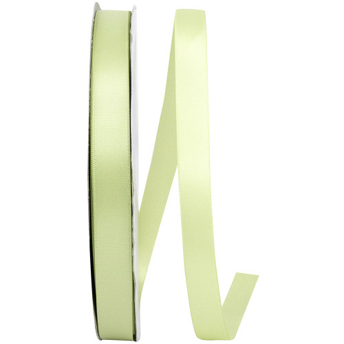 100 Yards - 5/8" Lime Juice Double Face Satin Ribbon